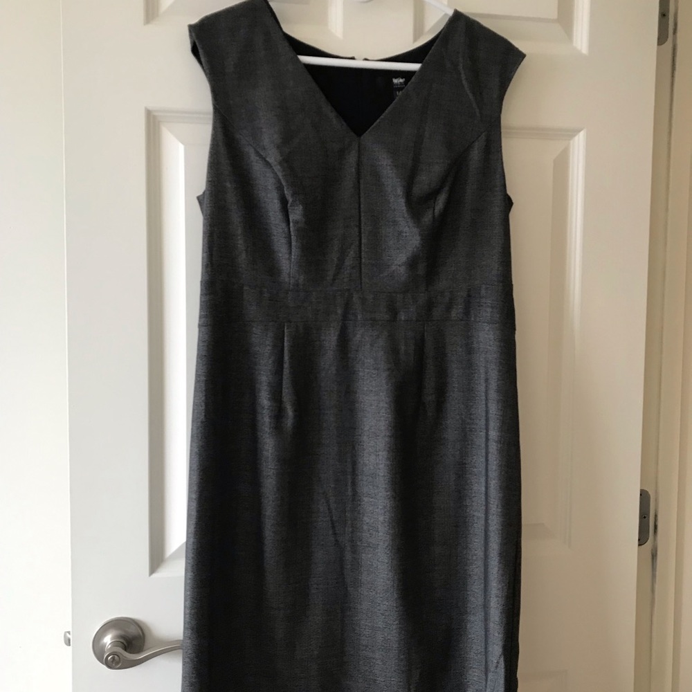 Mossimo Grey Stretch Twill Dress